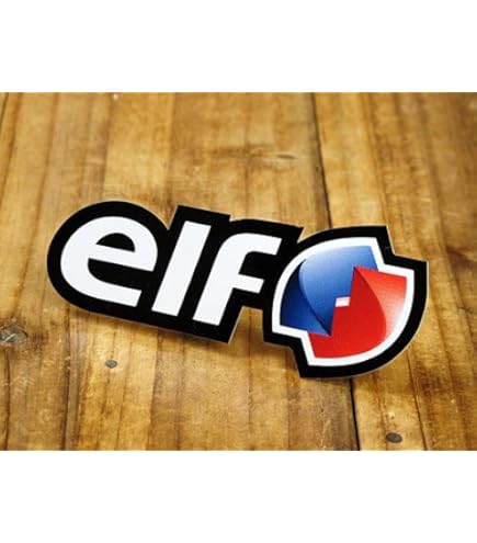 elf エルフ ロゴステッカー Amazon.co.jp: elf(エルフ) ステッカー モノトーン サイズS