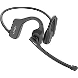 【ECHLIFE 2023モデル通話専用イヤホン】 イヤホン bluetooth5.2 イヤホンマイク 最強ノイズキャンセリングマイク ワイヤレスイヤホン ヘッドセット bluetooth クリアな通話体験 耳を塞がない 空気伝導イヤホン 急速充電 