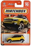 Matchboxマッチボックス ジープ アベンジャー、イエロー 9/100