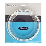 Imachinist S64121214 バイメタル バンドソー 金属用 1638mm (64-1/2") X 13mm (1/2") X 14TPI
