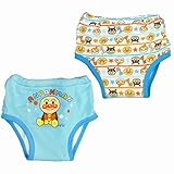 (バンダイ)BANDAI トレーニングパンツ 2枚組 アンパンマン 6層 トレパン サックス 80