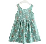 Maybaby 子供服 ガールズ 女の子 ドレス リボン付き ノースリーブワンピース 子どもドレス チュニック ワンピース ミニワンピース 可愛い 花柄 ベビースーツ夏サマー 通学 入園式 卒園式 七