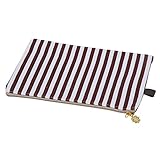 不二貿易  ファブリックケース 幅20cm ブラウン 小 29221