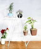 フラワースタンド アイビー スタンド ラック ワイド花支架花园机架 フラワーラック 2つの層 - アイアンフラワーラックヨーロッパスタイルクリエイティブ複数のレイヤーシンプルなフラワーラックインドアリ