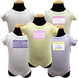 CalvinKlein（カルバンクライン）半袖ボディスーツ5枚セット3/6ヶ月（若草色・パープル他） [Baby Product]