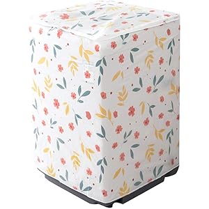 洗濯機 カバー 防水 汚れ防止 洗濯機長持ち 屋外 老化防止 花柄 可愛い 人気 シンプル 屋外 防水 防塵 防汚 紫外…