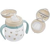 【25年モデル】コンビ ラクマグ ストロー＆コップ はじめてセット 240ml くまさん 4ヶ月頃から 日本製マグシリーズ