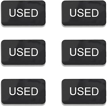 Amazon.co.jp: USEDマーカー プレミアム 6枚セット アクリル製カード