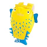 PaddlePak Backpack - Water Resistent Kids Backpack (Spike), Yellow