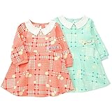 mother goose(マザーグース) ワンピース (80～130cm) キムラタンの子供服 (11038x11338-161a) グリーン 80