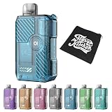 【Ⅲ】Aspire GOTEK X Ⅲ POD Kit｜アスパイア ゴテック エックス 3｜出力調整機能 遂に搭載！｜FlavorKitchenオリジナルミニポーチ付属｜VAPE ベイプ 電子タバコ スターターキット 1200mAh｜ メッシュコイル (Blue)