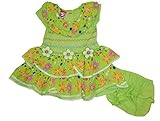 Leleキッズベビー女の子スモックドレスとおむつカバー2個セット US サイズ: 24 Months カラー: グリーン
