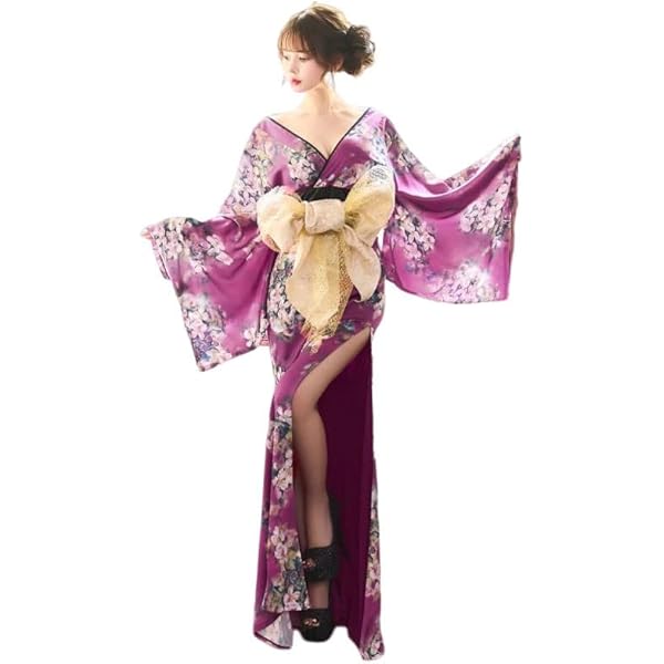 Amazon.co.jp: [LoveRich] 高級ライン ツートンカラー 和柄 フリル