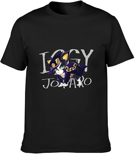 Amazon.co.jp: Tシャツ メンズ ジョジョの奇妙な冒険 イギー 半袖