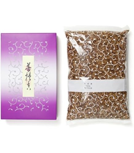 Amazon.co.jp: お焼香 伽楠香（きゃなんこう） 125g詰 紙箱入 松栄堂