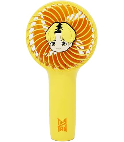 Amazon | BT21【公式】LED HANDY FAN USB充電式 扇風機 ハンディ