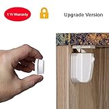 ベビー安全磁気キャビネットロック( 4ロック+ 1キー) with 3 M粘着テープツールまたはネジ必要ないChildproof引き出しロック ホワイト 4328274026