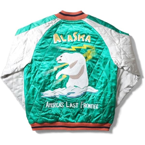 Amazon | [WAIPER] SOUVENIR JACKET ”Suka” Rayon fabric