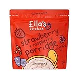 キッチンストロベリー＆ラズベリーのお粥175グラム (Ella's) - Ella's Kitchen Strawberry & Raspberry Porridge 175g [並行輸入品]
