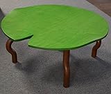 こたつ paintwood 円 95cm 直径95 高さ38.5 cm メープル突板 グリーン 座卓 コタツ 暖房テーブル 洋室・和室に合う炬燵 家具調コタツ 北欧風ジャパニーズデザイン リビングテーブル 和ジャパニーズモダン ローテーブル