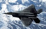 Military F - Raptor Stealth Jet Fighter – 12 x 18メタルアルミ壁アート