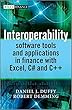 Interoperability: Software Tools and Applications in Finance with Excel, C# and C++ (The Wiley Finance Series)