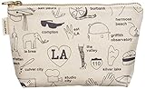 MAPTOTE ジップポーチ Los Angeles Natural