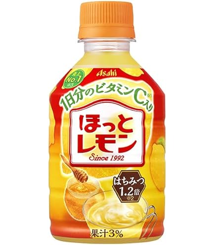 Amazon.co.jp: Asahi Beverage Hot Lemon 16.9 fl oz (480 ml) x 24