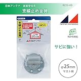 日本アンテナ  支線止メ金具(φ25mm マスト用 ZAM) RZ25-HD