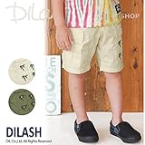 (ディラッシュ) DILASHダンプワッシャーハーフパンツ（４分丈）/夏 80 アイボリー