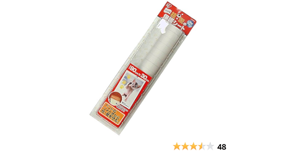 Amazon Co Jp アイリスオーヤマ 柱 壁の保護シート 透明 ペット用品