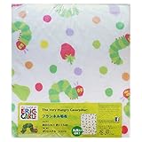 2017年 秋冬 はらぺこあおむし フランネル 毛布 THE WORLD OF ERIC CARLE グリーン◇85×115cm