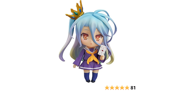 大人気新作 ノーゲーム ノーライフ ねんどろいど あなたの探していた コレ をお届けします 白 並行輸入品 塗装済み可動フィギュア Abs Pvc製 ノンスケール コミック アニメ Rideshare2vote Com