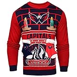 NHL Washington CapitalsユニセックスNHL Ugly 3dセーター、ミディアム