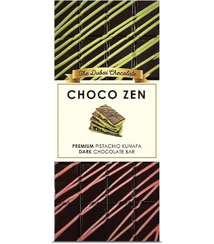 Amazon | CHOCO ZEN チョコゼン ドバイチョコ (ミルク) 65g クナーファ