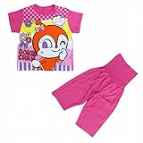 (バンダイ)BANDAI 半袖パジャマ アンパンマン 腹巻付 寝間着 ローズ-ドキンちゃん 80