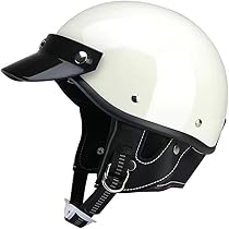 Amazon.co.jp: バイクヘルメット オートバイハーフヘルメット 半