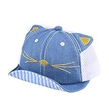 (ハッピー・ライフ）Happylife ベビー帽子 野球帽 ベビー キャップ 耳 子供用 帽子 赤ちゃん お出かけ UVカット 2#