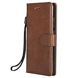 NEXCURIO Huawei P8 Lite ケース 手帳型 PU レザーケース 耐衝撃 カード収納 スタンド機能 マグネット式 ファーウェイP8Lite ケース 携帯カバー おしゃれ - NEKT