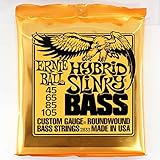 アーニーボール ERNIE BALL 2833/HYBRID SLINKY BASS×2SET ベース弦
