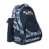 Boombah Tyro 野球/ソフトボールバットが収納できるバックパック - 20 x 15 x 10インチ - 迷彩柄シリーズ - 20種類の色 - 2-3/4インチまでのバットを2本まで収納 B