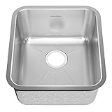 American Standard 14SB.191700.073 Prevoir 16.75-Inch Stainless Steel Undermount Single Bowl Kitchen 