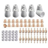 プラズマ切断機 先端消耗品 CUT-40 CUT-40D CUT-50 【20個セット】