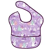 Bumkins Disney Baby Waterproof Super Bib, Princess Purple, 6-24 Months by Disney [並行輸入品]