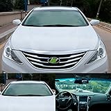 Decocar カーフィルム ウインドウフィルム 遮光 断熱 車検に対応できる 窓ガラスフィルム 紫外線100％カット カー用品 省エネ 日除け 飛散防止 眩しさをカット 152cm*100cm