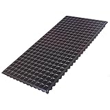 【500枚】 ユープラグトレイ 288穴 黒 20角×高35mm 12×24列 300×595mm タ種代不