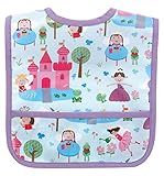 AM PM Kids! Small Laminated Bib, Fairy Princess by AM PM Kids!