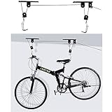 Angelwingバイク自転車リフトラック天井マウントHoistストレージガレージハンガー