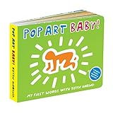 Mudpuppy (マッドパピー) キースへリング Keith Haring 4カ国語 しかけ絵本 ポップアートベイビー Pop Art Baby 英語 フランス語 スペイン語 ドイツ語 ボードブック