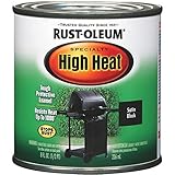 Rust-Oleum 7778730 1/2-Pint 8-Ounce Protective Enamel, Bar-B-Que Black [並行輸入品]